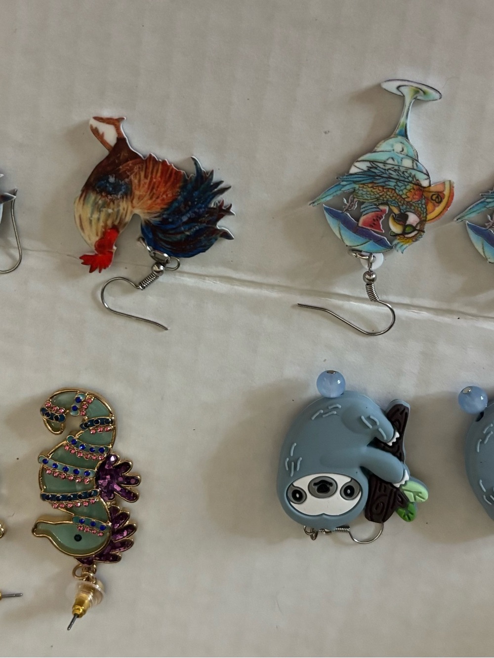 Whimsical  Dangle Earrings -